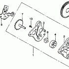 XL250R Масляный насос