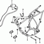 CR60R Frame @ ignition coil 83