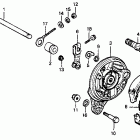 C70 Задний тормоз
