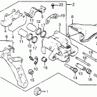 GL1100A Задний суппорт тормозной