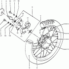 PA50II Заднее колесо
