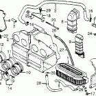 CB1100F Воздухозаборник