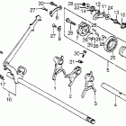 VF750C Вилка переключения передач
