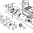 CB1000C Starter motor @ starter clutch
