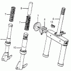 NC50 Передняя вилка