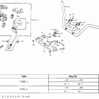 GL1100A Gl1100a  handlebar @ key set