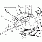 CX650C Правая головка цилиндров