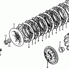 CX650T Сцепление