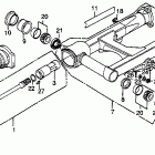 GL650 Swingarm @ driveshaft