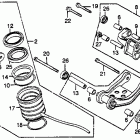 GL650 Задний амортизатор