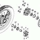 XL250R Rear wheel 82-83