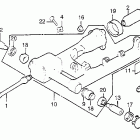 GL1100A Swingarm @ drive shaft