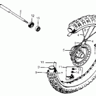 CR480R Front wheel 82-83