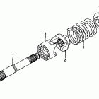 CX650T Вал ведущий
