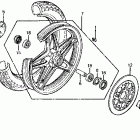 FT500 Переднее колесо