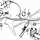 XR200R Wire harness @ c.d.i. unit