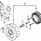 GL650 Alternator @ starter clutch