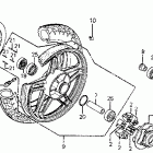 FT500 Заднее колесо