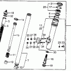 CR250R Front fork 83