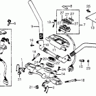 CB1100F Руль и панель переднего номера