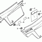 XL250R Боковая панель