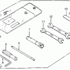 CB550SC Инструмент