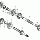 CR250R Трансмиссия
