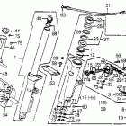 GL1100 Gl1100 / i front shock absorber