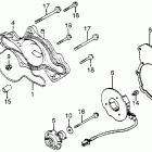 CX650C Water pump @ pulse generator