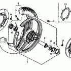 VF750S Переднее колесо