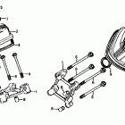 CX650T Крышка головки цилиндров