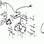 CB750SC Left crankcase cover  @ spark advancer