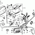 NC50 Wire harness @ battery  @ ignition coil @ right si...