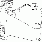 CB1100F Rear brake master cyl.