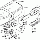 CB1100F Сидение