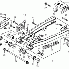 CR480R Swingarm @ drive chain 82