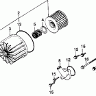 GL1100 Oil filter @ water pump cover