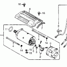 CB650SC Стартер электрический