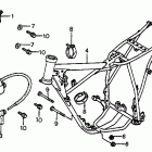 CR80R Frame @ ignition coil 82