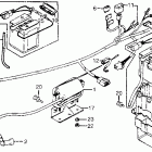 CT70 Wire harness @ ignition coil @ battery