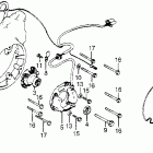 CB900F Left crankcase cover  @ spark advancer