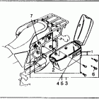 CB750F Fixed mount saddlebag set
