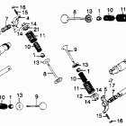 GL1100 Распредвал и клапана