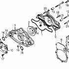 CX500TC Water pump @ pulse generator