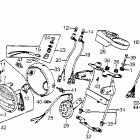 CT70 Headlight @ speedometer  @ horn