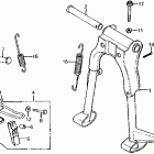 CX500C Подножка