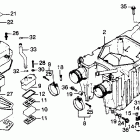 CB450T Воздухозаборник