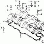 CB900C Крышка головки цилиндров