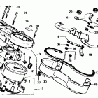 CB750F Speedometer @ tachometer