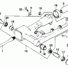 GL1100 Swingarm @ propeller shaft